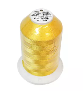 Maderia Thread Polyester 5735 Light Yellow 914405735 - Picture 1 of 1