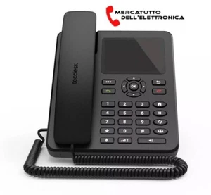 TELEFONO FISSO TECDESK MODEL 4 FUNZIONA CON TUTTE LE SIM SENZA LINEA FISSA CASA - Foto 1 di 5