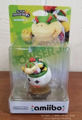 Nintendo Bowser Jr. Amiibo Super Smash Bros Series - Novo Pacote Selado - Imagem 1 de 4