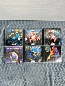 TIME LIFE MUSIC CLASSIC ROCK 1960s- 1970s Lot of 6 CDs - Picture 1 of 14