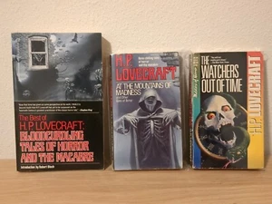 HP Lovecraft Horror Lot -Mountains of Madness Watchers Out Time Macabre - Picture 1 of 10
