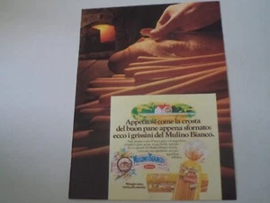 advertising Pubblicità 1981 GRISSINI MULINO BIANCO - Bild 1 von 1