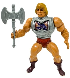 Battle Armor HEMAN variante blu TOP TOYS MEGA RARA 1983 MOTU INCHIOSTRO GIOCATTOLI A308 - Foto 1 di 16