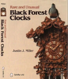Rare and Unusual Black Forest Clocks by Justin J. Miller - 721 color photos - Imagen 1 de 5