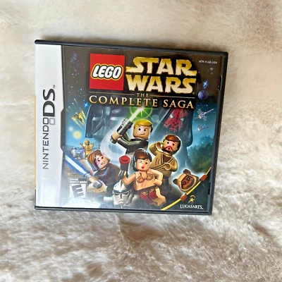 LEGO Star Wars: The Complete Saga (Nintendo DS, 2007) Case & Manual ONLY - Image 1 of 4