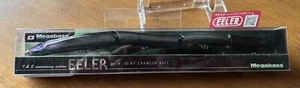 Megabass EELER Big Bait ITO anguilla nera, nuova, 235 mm 1 oz progettata da Yuki Ito - Foto 1 di 24