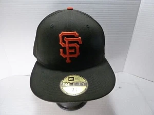 San Francisco Giants New Era 59Fifty Fitted Hat 7 1/2 Embroidered Logo READ* - Picture 1 of 14