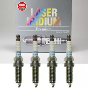 4 NGK LASER IRIDIUM Spark Plugs 90137 DILZKAR7C11S FOR Honda FIT 2015 - 2020 - Foto 1 di 5