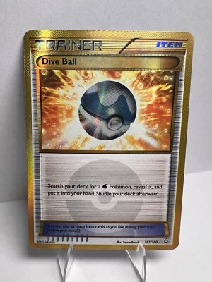 Mod Play Dive Ball (161 Secret Rare) 161/160 XY-Primal Clash Holo - Image 1 of 4