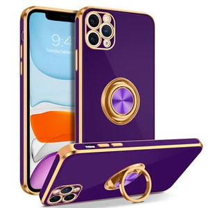 For iPhone 15 14 13 12 11 Pro Max Case Heavy Duty Shockproof Stand Cover - Photo 1 sur 19