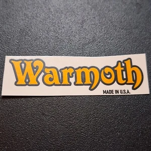 2er-Pack Warmoth Headstock Aufkleber Gitarren maßgeschneidert gelb Wasserrutsche Transfer NEU - Bild 1 von 1