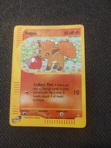 Pokemon Karten Lot Vulpix 116/147 Aquapolis Holo Reverse Eng Good Plus - Bild 1 von 6
