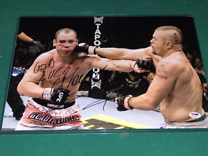 Wanderlei Silva signed UFC / MMA / BJJ HOF12x18 autographed Photo PSA 