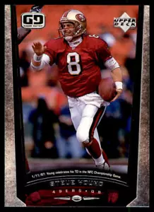 1998 Upper Deck Game Dated #216 Steve Young San Francisco 49ers HOF - Picture 1 of 2