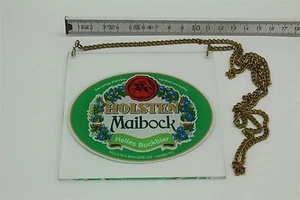 Zapfhahnschild HOLSTEN Maibock Helles Bockbier HOLSTEN-BRAUEREI AG HAMBURG   204 - Bild 1 von 1