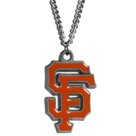San Francisco Giants 18 Inch Enamel Chain Necklace [NEW] MLB Neck Bracelet Cover