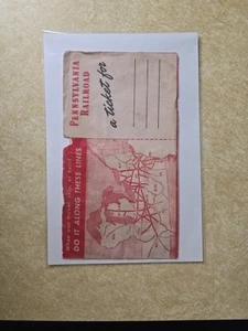 VINTAGE PENNSYLVANIA RAILROAD ENVELOPE RARE - Picture 1 of 1