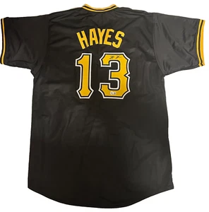 Ke'Bryan Hayes Signed Pittsburgh Pirates Jersey ~Authenticated SIZE XL - Picture 1 of 4