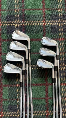 2023 TaylorMade P7MC Irons 4-PW .5" Long  2° Upright DG S300 Stiff Steel MINT! - Image 1 of 4