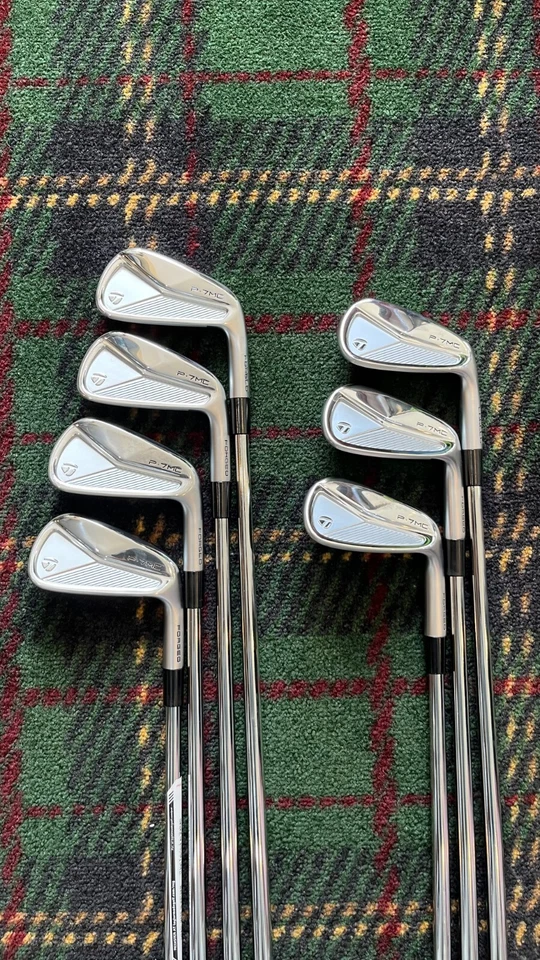 2023 TaylorMade P7MC Irons 4-PW .5" Long  2° Upright DG S300 Stiff Steel MINT! - Image 1 of 4