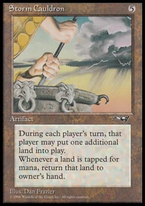 MTG STORM CAULDRON ITALIAN EXC - CALDERONE DELLE TEMPESTE - ALLEANZE - MAGIC - Bild 1 von 1