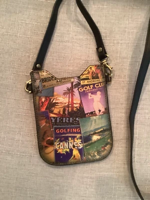 Bolso bandolera Icon Los Angelos Wearable Art teléfono/tarjetas Foto 1 de 4