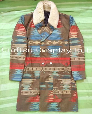 Dumb and Dumber Lloyd Christmas Cowboy Costume Jacket Coat for Men & Women - Image 1 of 4