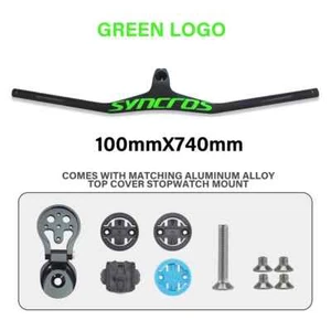 Mountain Bike -17 degree Integrated Carbon Fiber Handlebar Bicycle Accessories - Picture 1 of 48