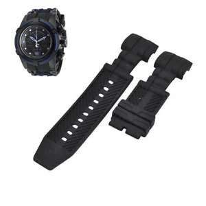 Bolt 12301 26 mm schwarzes Gummi Uhrenarmband für Invicta - Bild 1 von 7