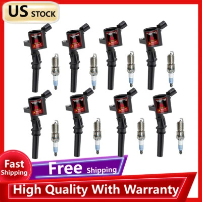 Bobinas de encendido DG508 y bujías SP493 para Mercury Mountaineer 4,6 L V8 02-05 Foto 1 de 4