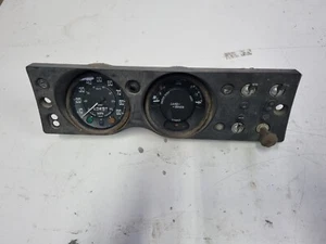 Land Rover Series 3 Complete Dash Clock Panel - Picture 1 of 5