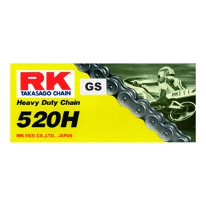 RK Chain for Honda XL250R 1985-1987 520 HD 120L Gold - Picture 1 of 2
