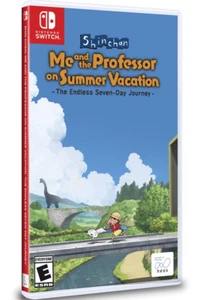 Shin Chan Me and the Professor on Summer Vacation Switch Limited Run LRG Sealed - Picture 1 of 8
