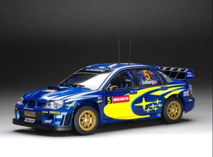 1:18 Sunstar H5580 Petter Solberg Subaru Impreza WRC06 3rd Wales Rally GB 2006 - Picture 1 of 11