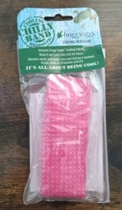 Frogg Toggs Chilly Band Cooling Headband Pink NIP CHB111-11 - Picture 1 of 5