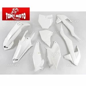 UFO FULL KIT PLASTICHE KTM SX 85 2018 2019 2020 2021 BIANCO - Foto 1 di 1