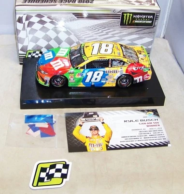 Acción 1:24 2018 #18 M&M's Phoenix Ism Speedway Race Win Kyle Busch 1/505 nuevo en caja Foto 1 de 4