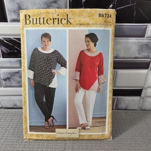 Butterick Schnittmuster B3734 UNCUT Damen Misses Tops Shirts Gr. XXL - 6XL - Bild 1 von 5