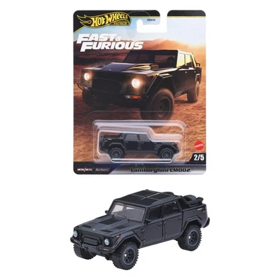 Hot Wheels Fast & Furious Lamborghini LM002 Macchina Mini Giocattolo - Immagine 1 di 4