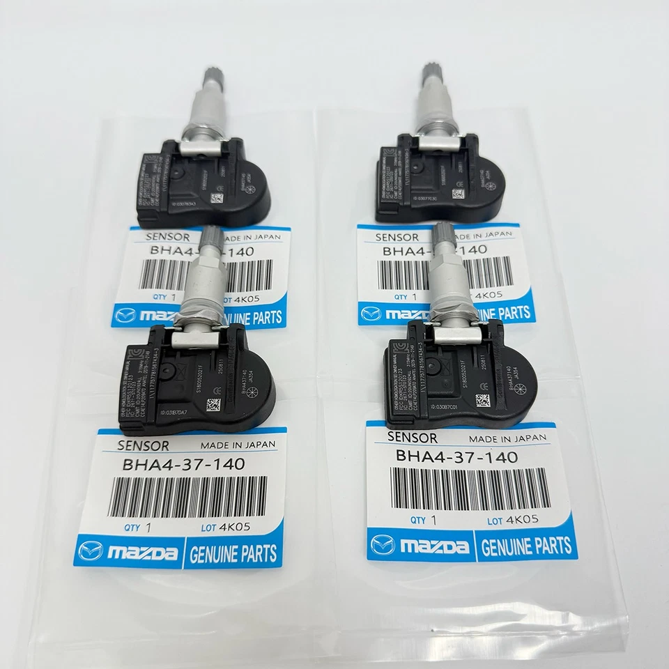 Paquete de 4 sensores de presión de neumáticos Mazda TPMS para Miata CX7 CX9 RX8 2004-2021 2 3 5 6  Foto 1 de 4