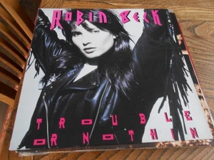 ROBIN BECK Trouble or Nothing 838-768 with lyric inner - Bild 1 von 5