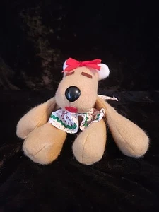 Vintage 1984 Hallmark Rhonda Reindeer Plush Toy - Picture 1 of 5