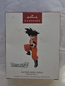 Hallmark Keepsake Christmas Ornament 2024, Dragon Ball Z Saiyan Saga Goku in Box - Picture 1 of 5