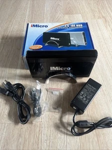 iMicro 3.5" SATA & IDE to USB 2.0 External Hard Drive Enclosure IBMS35G-BK - Afbeelding 1 van 5