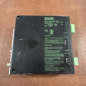 MURR ELEKTRONIK 85303 ECO-RAIL POWER SUPPLY SWITCH MODE OUTPUT 24Vdc 5A - Bild 1 von 6
