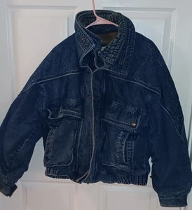 Vintage 1980's-1990's Todays News Very Heavy Mens Coat Size XL 46 - Picture 1 of 6