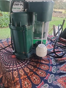 Zoeller 1/2-HP 115-Volt 60-GPM Cast Iron Submersible Sump Pump #1075 - Picture 1 of 3