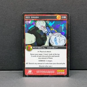2016 Panini Dragon Ball Z Awakening Red Smash FOIL Prizm #S165 NM - Picture 1 of 2