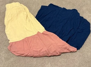 Torrid Damen Maxirock 3X gefüttert Colorblock Stufen Maxi Boho skurril Gypsy - Bild 1 von 2