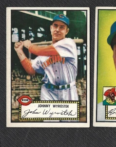 Johnny Wyrostek    1952 Topps  Red Back - Picture 1 of 1